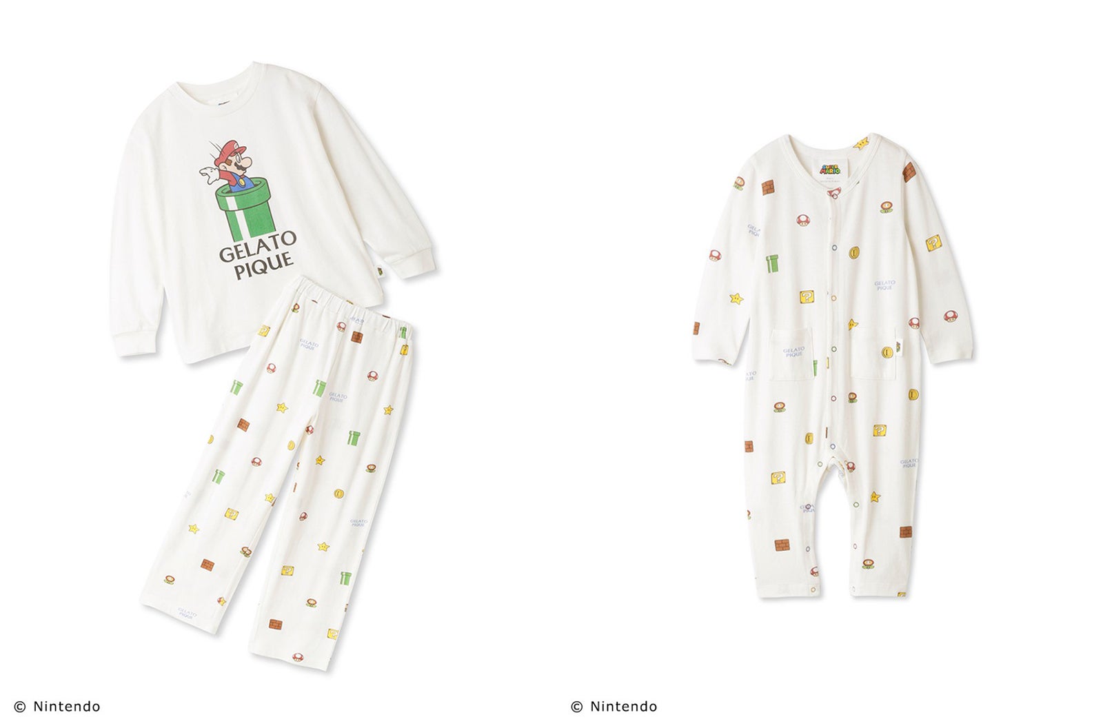 「SUPER MARIO meets GELATO PIQUE」第4弾コレクション（提供写真）