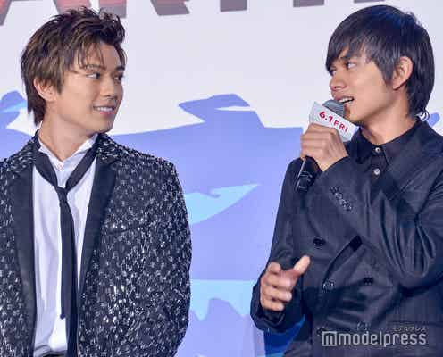 北村匠海&新田真剣佑、会えない時は“テレビ電話”「だって顔見たいじゃないですか」<OVER DRIVE>