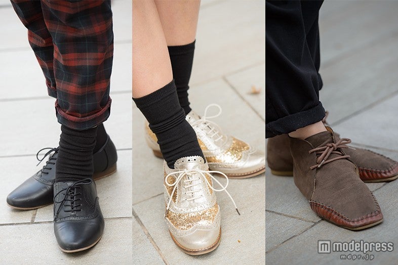 ペタンコ靴で歩きやすさとおしゃれを両立／「saita」1月号より／画像提供：セブン&アイ出版