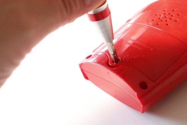 ダイソー　ペン型精密ドライバー（8本セット）