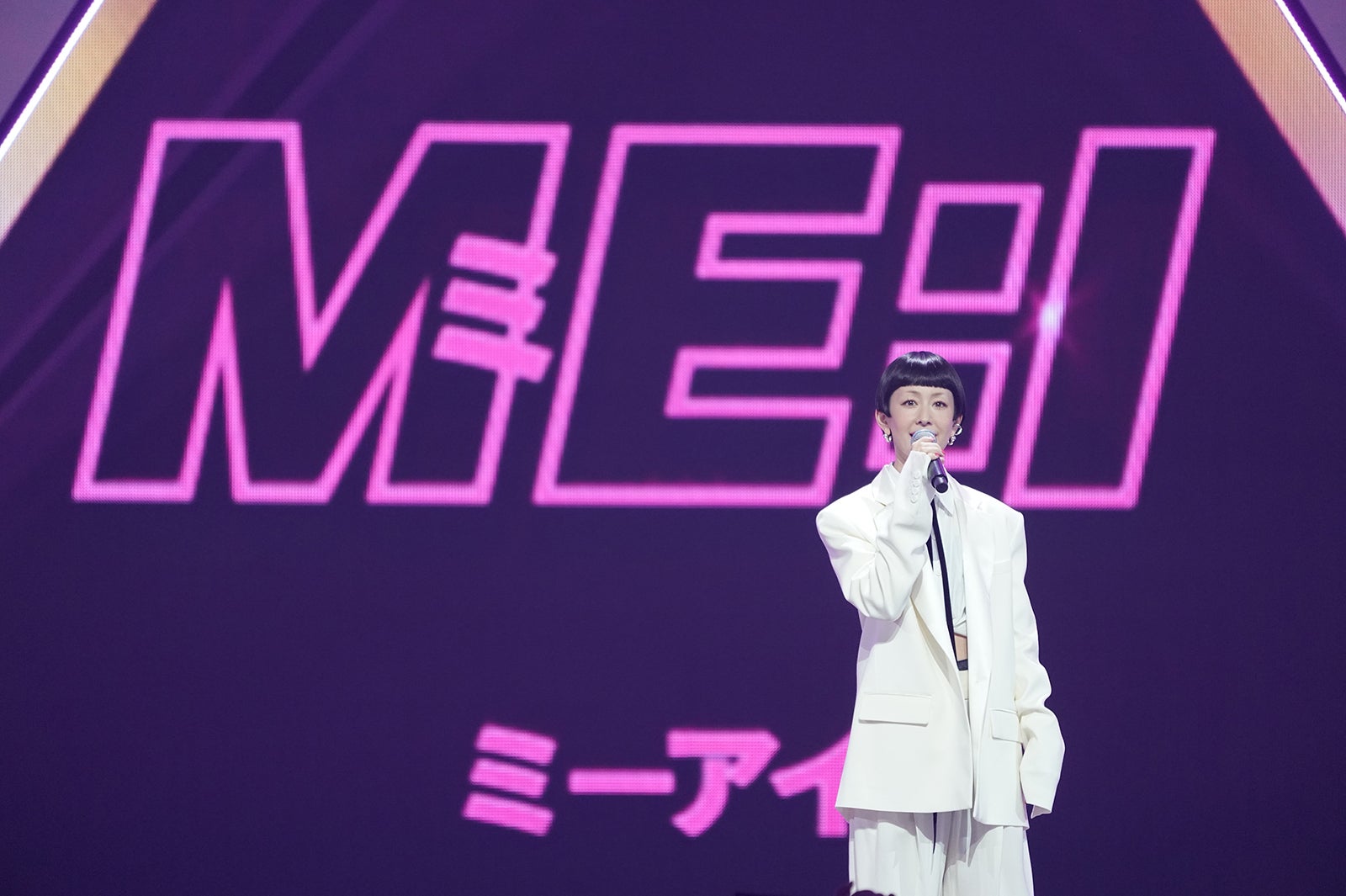 グループ名「ME:I」を発表した木村カエラ（C）PRODUCE 101 JAPAN THE GIRLS