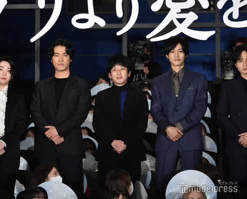 Mrs. GREEN APPLE大森元貴、サプライズで「Soranji」ギター弾き語り生披露 二宮和也ら感激<ラーゲリより愛を込めて>