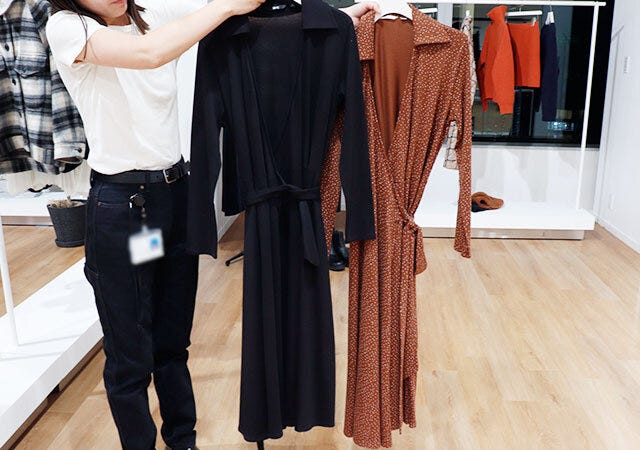 UNIQLO ユニクロ 秋冬 新作ワンピース