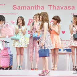 抽選会ではSamantha ThavasaのバッグやRayの撮影現場を見学できる権利など豪華プレゼントが用意されていた。