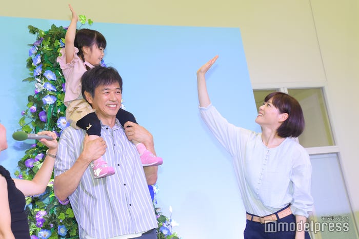 時任三郎、上野樹里、加藤柚凪 (C)モデルプレス