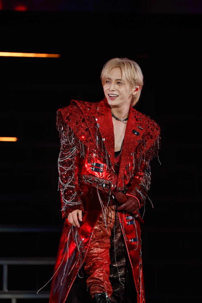 山田涼介「Ryosuke Yamada DOME TOUR 2026 Are You Red.Y?」（提供写真）