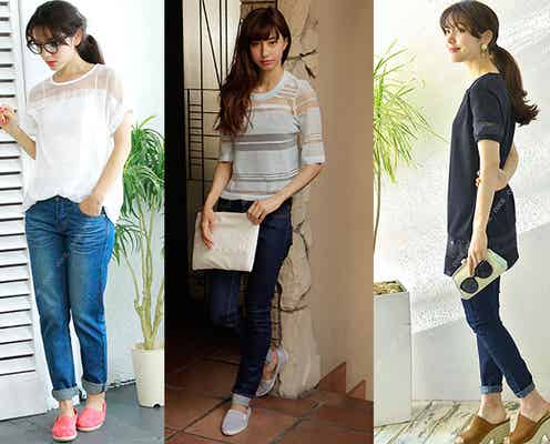 ちょい見せ♡シースルートップスで上品肌見せ!