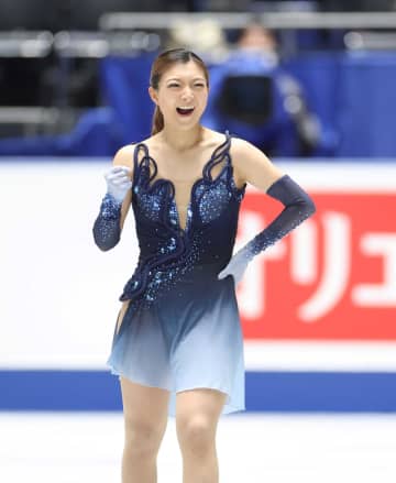 坂本花織 貫禄のSP首位！「珍しく試合が楽しかった」 勝って決めるラストシーズン五輪「あとはやり切るしかない」