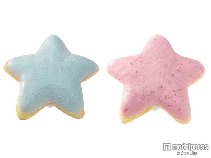 (左から)カルピススタードーナツ ソーダ、カルピススタードーナツ ストロベリー