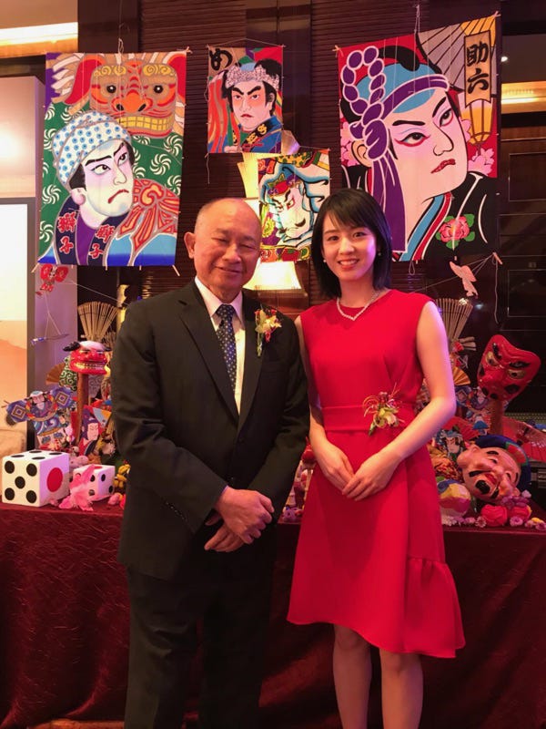 ジョンウー監督、桜庭ななみ(提供写真)