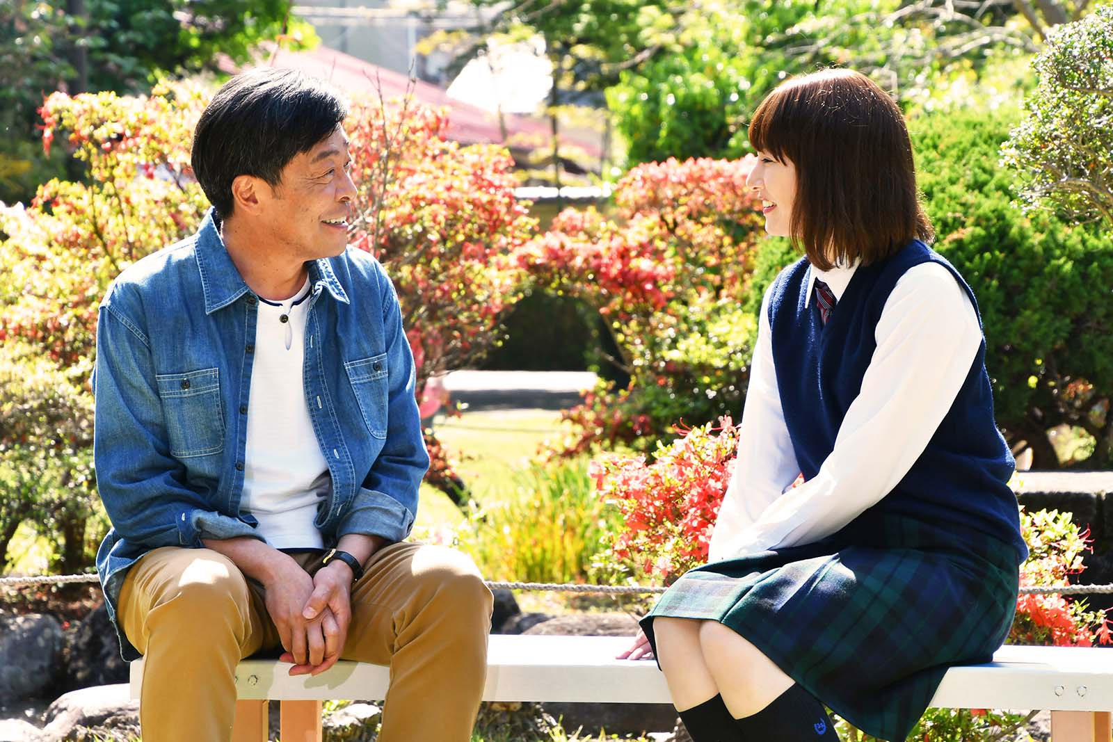 光石研、新木優子「六本木クラス」第1話より（C）テレビ朝日