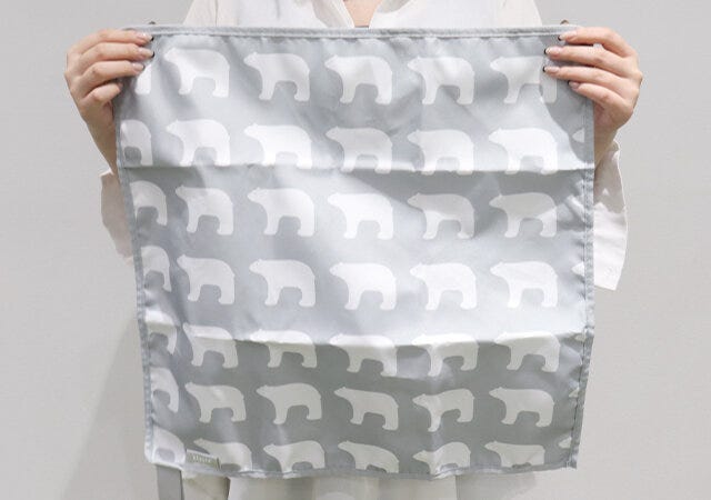 宝島社　ムック本　雑誌　付録　kippis（R）保冷クロス＆ランチトートバッグSET