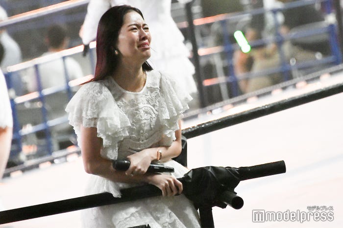 号泣する松井珠理奈/「AKB48 53rdシングル 世界選抜総選挙」AKB48グループコンサート(C)モデルプレス