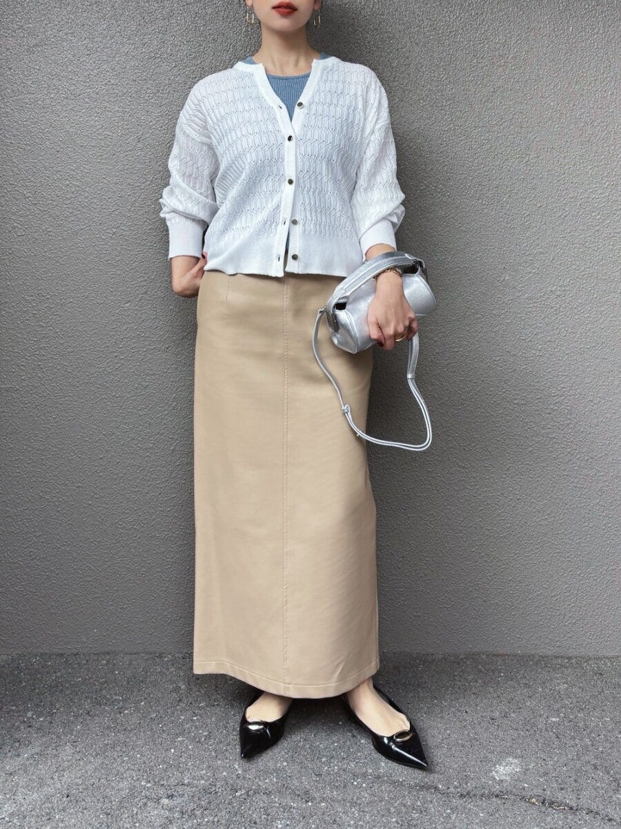 カーディガンコーデ1
