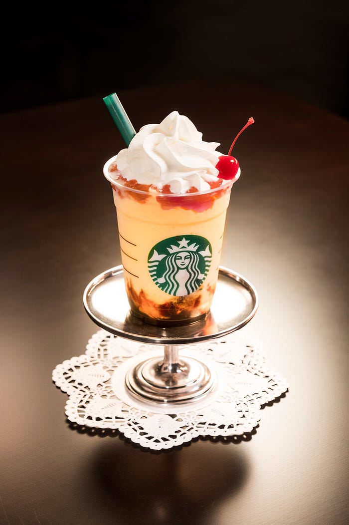 プリン アラモード フラペチーノ/画像提供:スターバックス コーヒー ジャパン