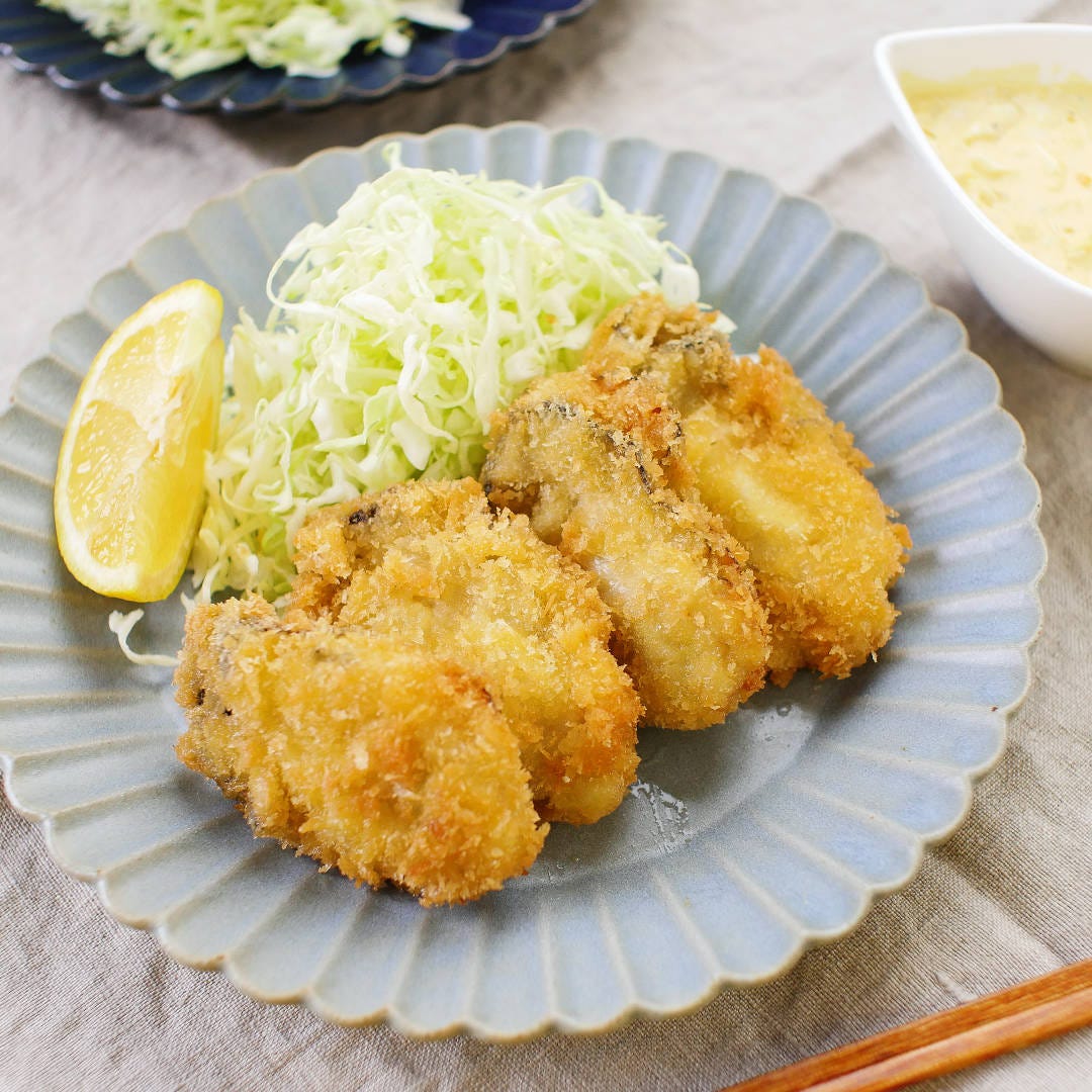 ふっくらジューシー！サクサク衣の「牡蠣フライ」