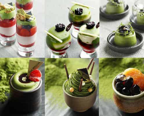 抹茶スイーツ20種を食べ尽くす!「抹茶デザートブッフェ」ウェスティンホテル東京で初開催