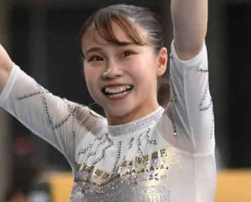 杉原愛子が種目別床で金メダル!村上茉愛に続き日本女子史上2人目の快挙 22年に第一線から退くも異例復活の26歳、6年ぶり世界体操で大輪咲かせる