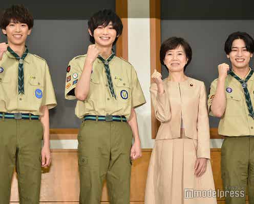 少年忍者・安嶋秀生&内村颯太&深田竜生、火起こし体験で絶叫 優勝者は?<東西ジャニーズJr. ぼくらのサバイバルウォーズ>