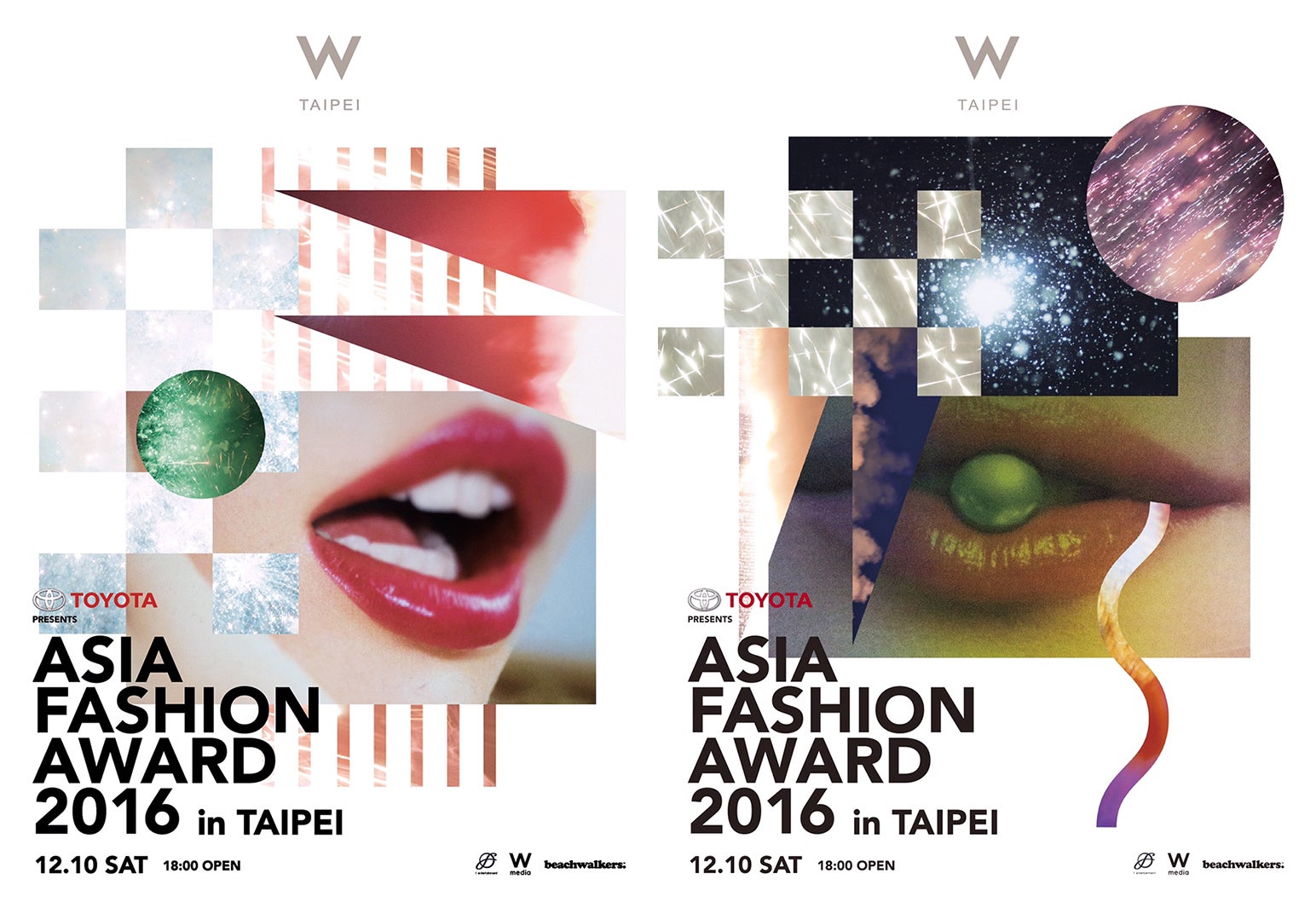「ASIA FASHION AWARD 2016 in TAIPEI」キービジュアル