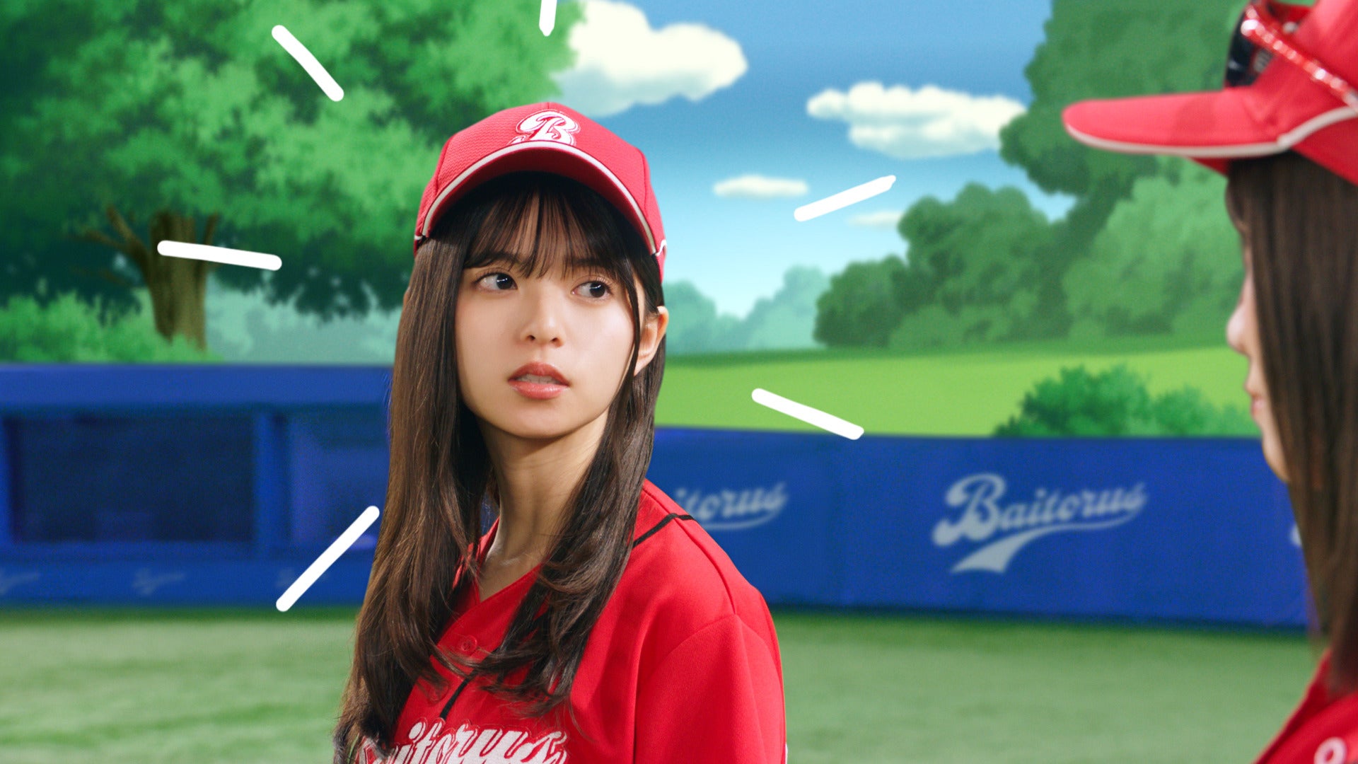 齋藤飛鳥／「バイトル」新TVCM（提供写真）