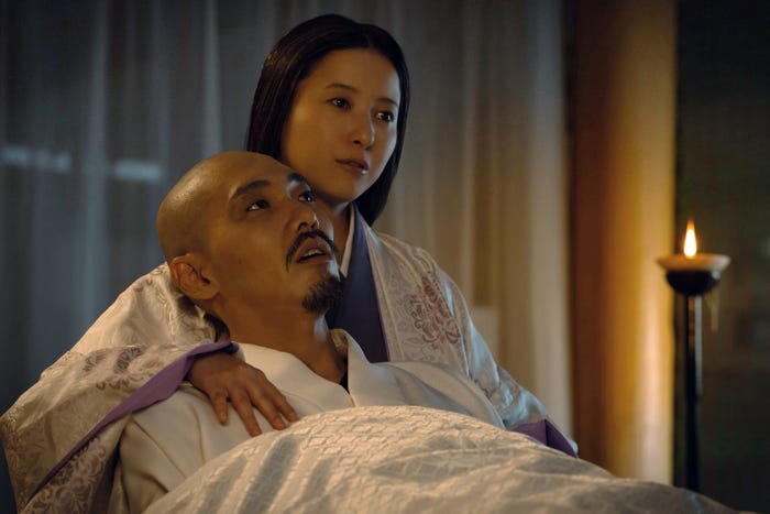 柄本佑、吉高由里子「光る君へ」最終話(C)NHK