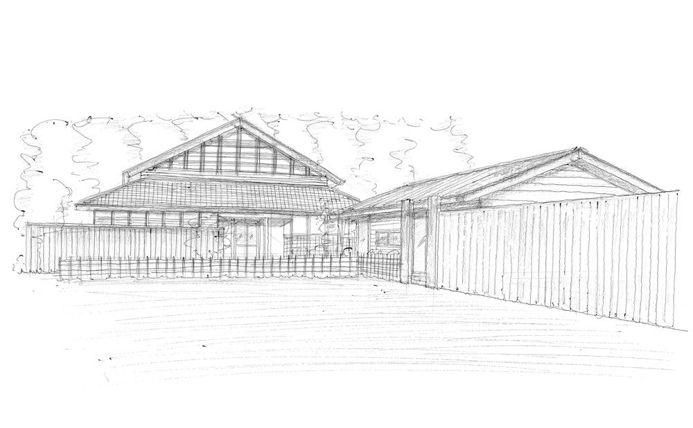 楽土庵／画像提供：水と匠