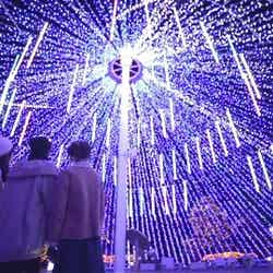 2015年のイルミネーションの様子(C)SPACE WORLD,INC.(C)2016 SUSUMU MATSUSHITA ENTERPRISE