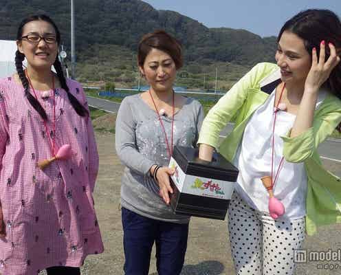 水沢アリー、テレビ初ビキニ姿を披露 春の南房総旅へ