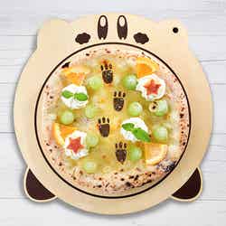 ガルルフィのあしあとデザートピッツァ1,628円:カービィカフェ TOKYOのみ/画像提供:ベネリック