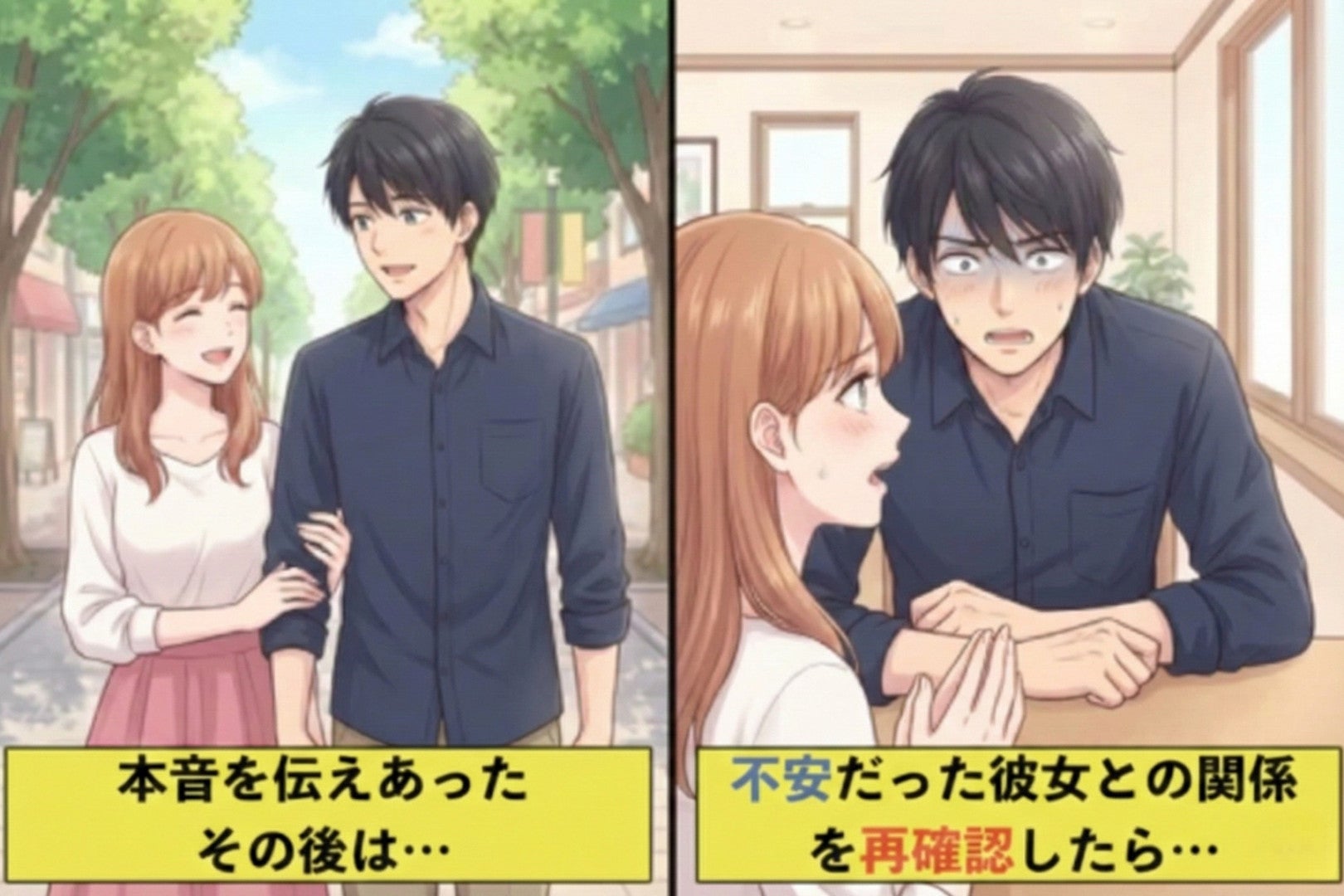 不安だった彼女との関係「この関係、順調だよね？」→彼女の本音を聞いて、僕は思わず身を乗り出した