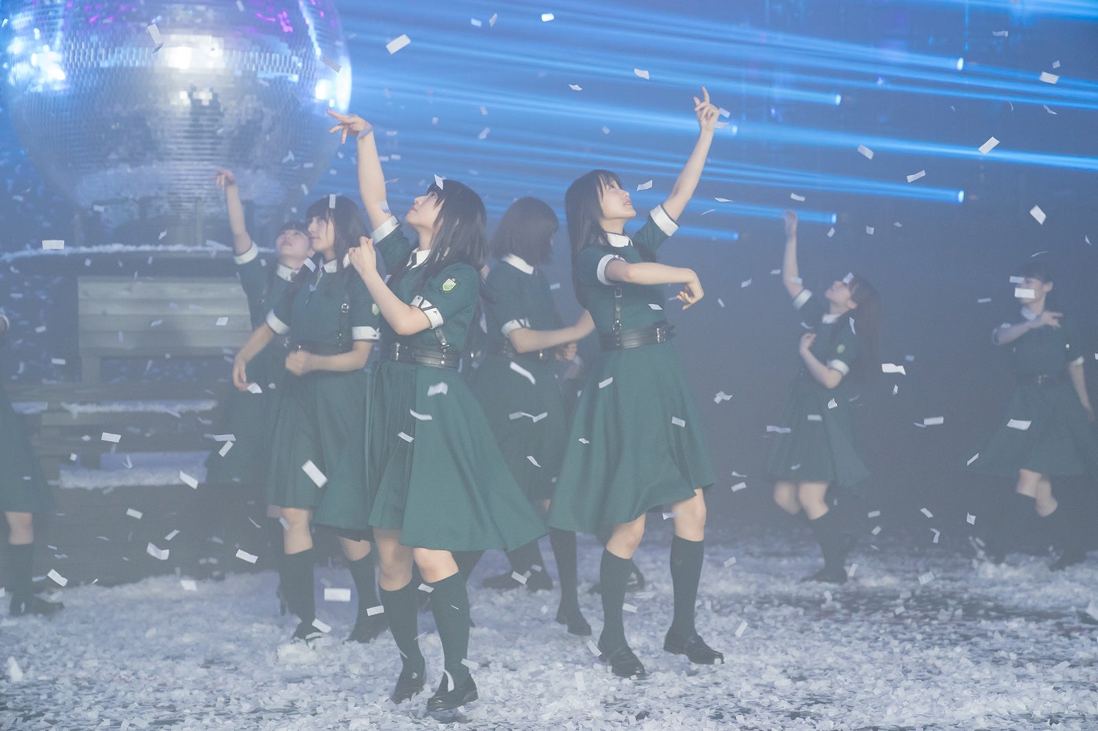 欅坂46／メイキングカット（提供写真）