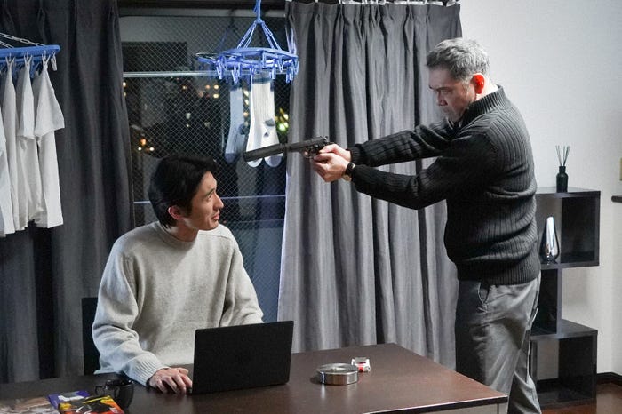 鈴之助、杉本哲太 「invert 城塚翡翠 倒叙集」第4話より(C)日本テレビ