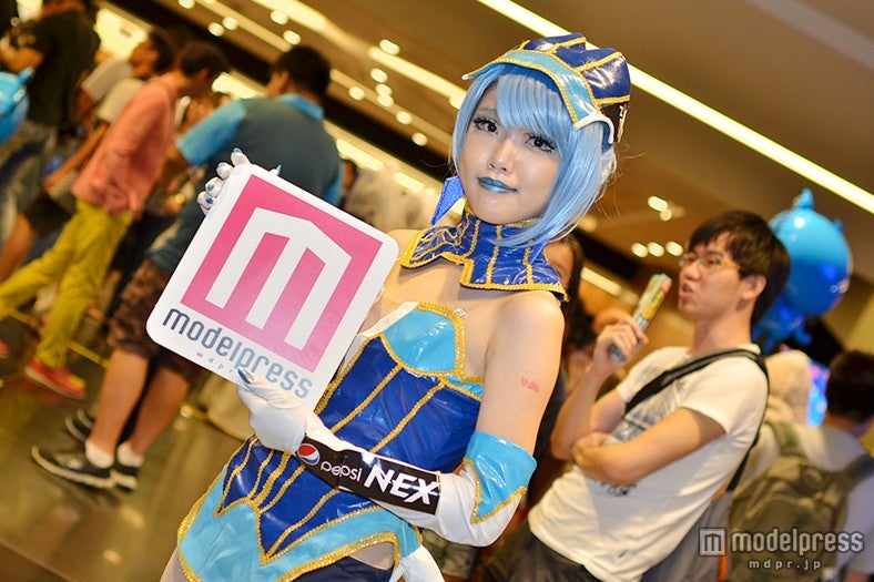 「TIGER & BUNNY」ブルーローズのコスプレ