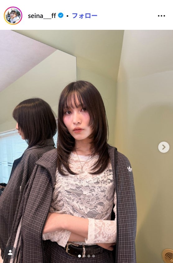 福岡聖菜Instagramより