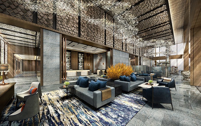 イメージパース（ホテルロビー）／画像提供：日本ホテル