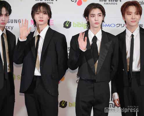 BOYNEXTDOOR、デビュー直後「MAMA」出演に意気込み ウナクの“バースデーMAMA”祝福も<2023 MAMA AWARDS DAY2>