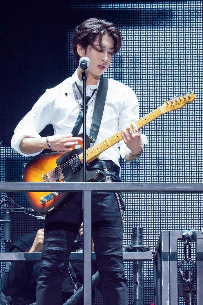 ハン「Stray Kids 5-STAR Dome Tour 2023」より/写真提供:田中聖太郎写真事務所