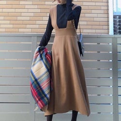 ワンピース1枚じゃまだ寒い そんな時の重ね着コーデ4選 モデルプレス