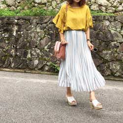 大人女子も活用したい プチプラなh M 一点投入してカジュアルおしゃれな夏のh Mコーデ モデルプレス