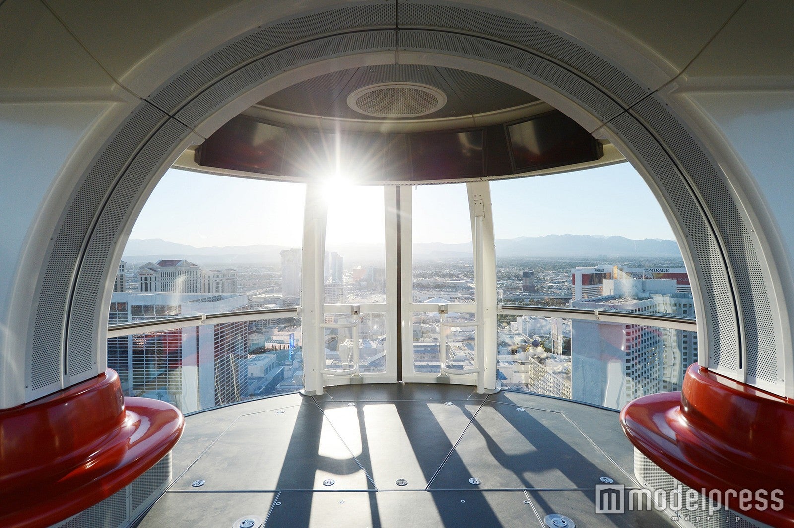 360度景色が楽しめる（C）High Roller Observation Wheel at The LINQ Promenade