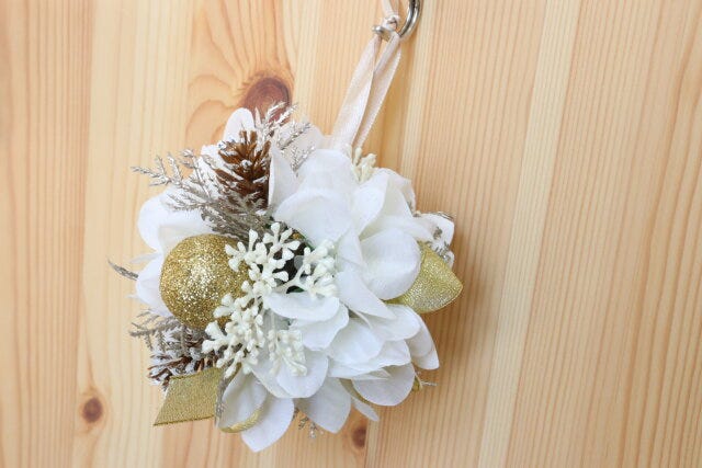 ホワイトアレンジボール　使用例