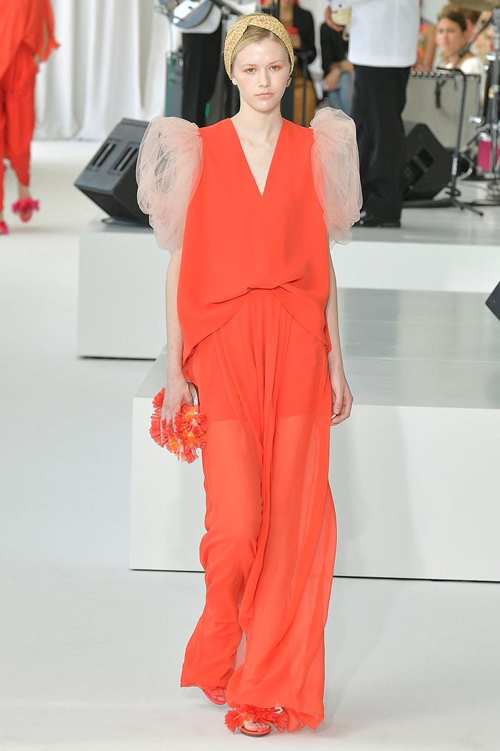 「Delpozo」ニューヨークファッションウィーク Spring/Summer 2018より(Photo by Getty Images)