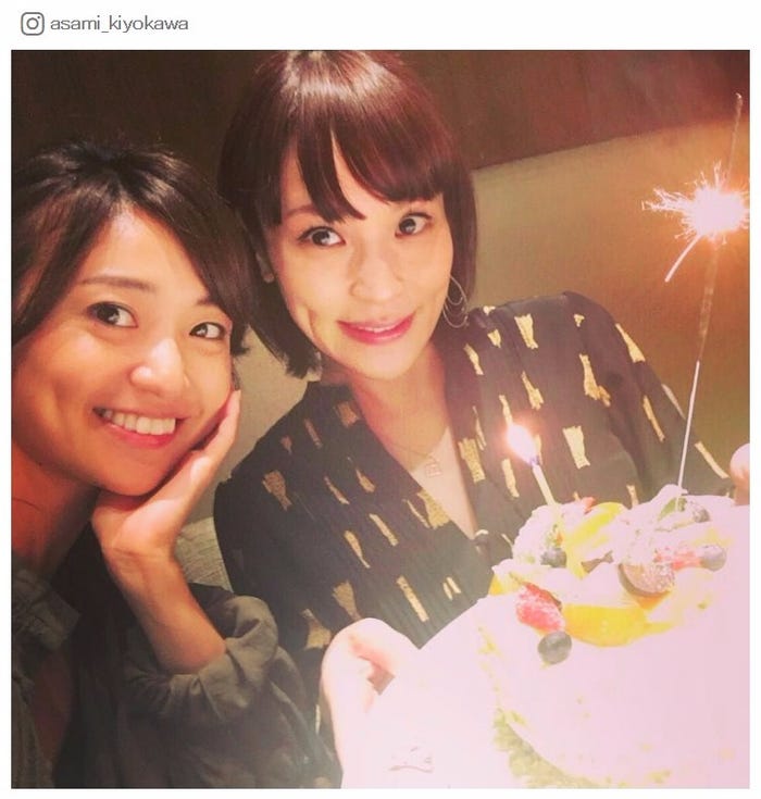 大島優子、清川あさみ/清川あさみInstagram(9月17日付けのもの)より