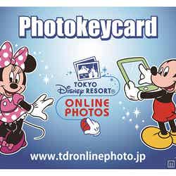 東京ディズニーリゾート・オンラインフォトのフォトキーカード（C）Disney