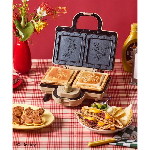 DISNEY ホットサンドメーカー ダブル￥16,500（税込）／BRUNO（C）Disney
