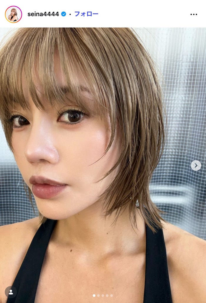 島袋聖南Instagramより