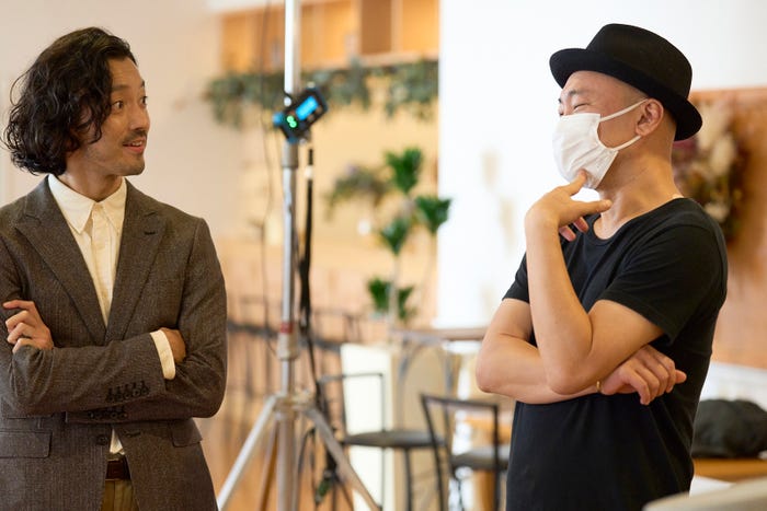 金子ノブアキ、内田英治(C)2024『マッチング』製作委員会