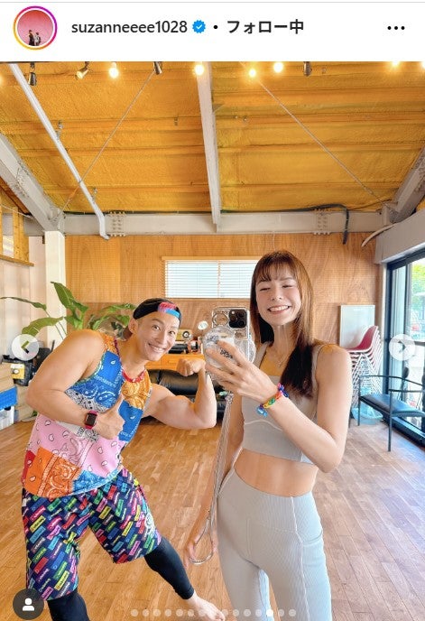 スザンヌ公式Instagramより