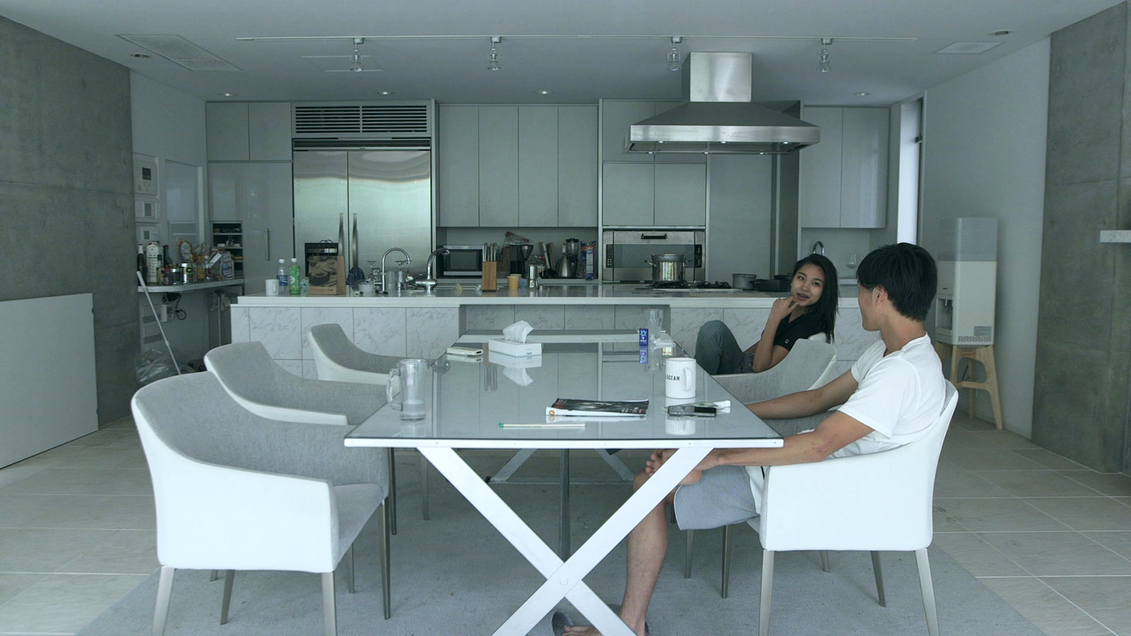 政子、速人『TERRACE HOUSE BOYS ＆ GIRLS IN THE CITY』38th WEEK（C）フジテレビ／イースト・エンタテインメント